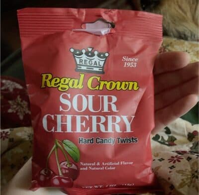 Sour Cherry Hard Candy Twists