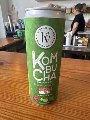 Kombucha Hibiscus Mojito