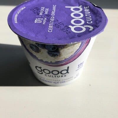 Organic Cottage Cheese With Blueberry Acai Chia