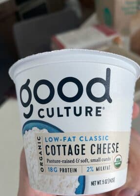 Low-Fat Classic Organic Cottage Cheese