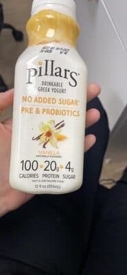 Drinkable Greek Yogurt, Vanilla