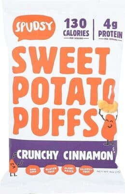 Cinnamon Churro Plant Based Sweet Potato Puffs