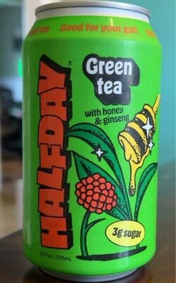 Green tea, honey, ginseng tonic