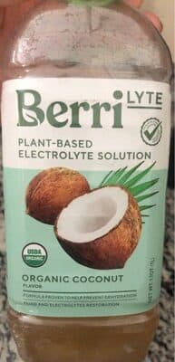 Coconut Plant-Based Electrolyte Solution