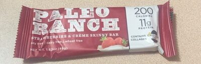 Strawberries & Creme Skinny Bar