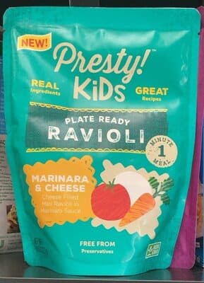 Plate Ready Ravioli
