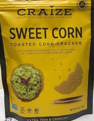 Sweet Corn Toasted Corn Cracker