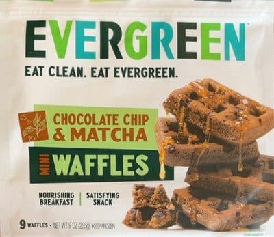 Chocolate Chip & Matcha Mini Waffles