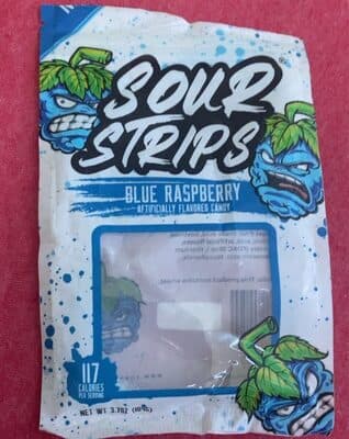 Blue Raspberry Flavored Candy