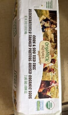 OrgaNick corn and soy free eggs