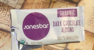 Jonesbar Organic dark chocolate almond