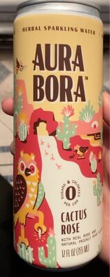 Cactus Rose Herbal Sparkling Water