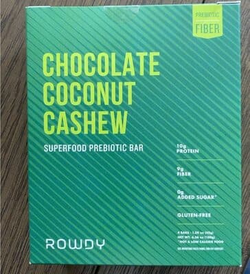 Chocolate Coconut Cashew Bars