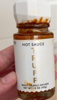 Hot Sauce White Truffle Infused