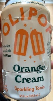 Orange Cream Sparkling Tonic