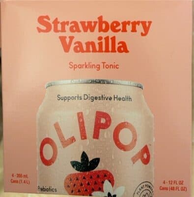 Strawberry Vanilla Sparkling Tonic