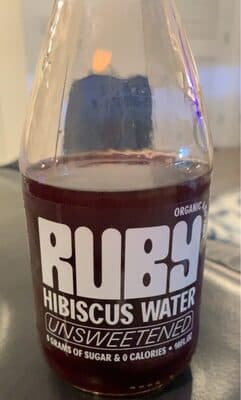 Ruby Hibiscus Water