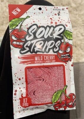 Wild Cherry Flavored Candy