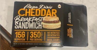 Cheddar Breakfast Sandwich
