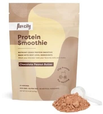 Flavcity Chocolate Peanut Butter Protein Smoothie