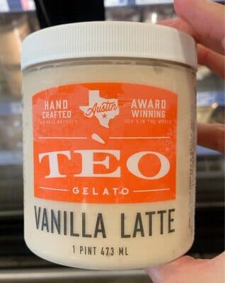 Vanilla Latte Gelato