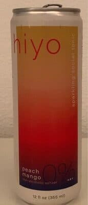Non-Alcoholic Seltzer- Peach Mango