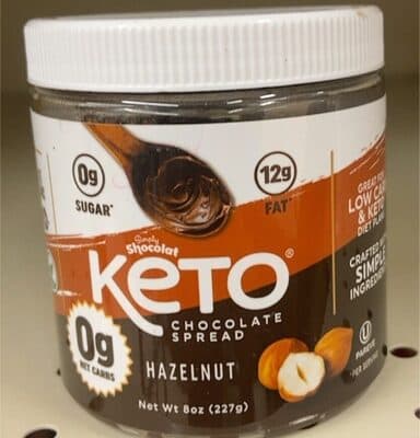 Keto Hazelnut Chocolate Spread