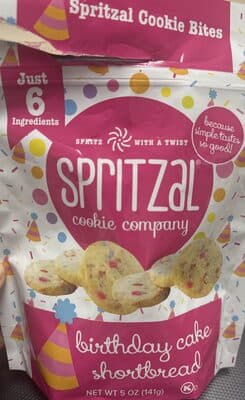 Birthday Cake Shortbread