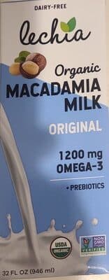Organic Macadamia Milk