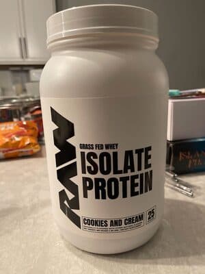 Raw Whey Isolate Protein Dark Chocolate