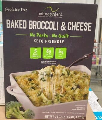 Baked broccoli & cheese