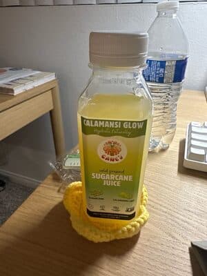 Calamansi Glow Cold Pressed Sugarcane Juice