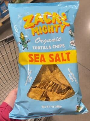 Zack’s Mighty organic tortilla chips
