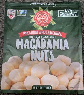 Roasted Macadamia Nuts with Sea Salt