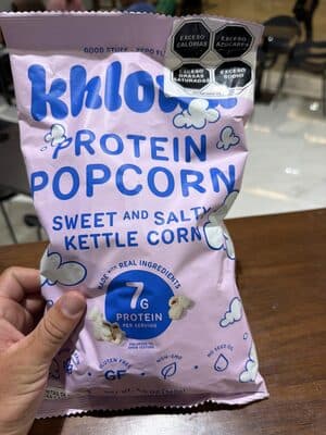 Protein Popcorn Sweet and Salty Kettle Corn