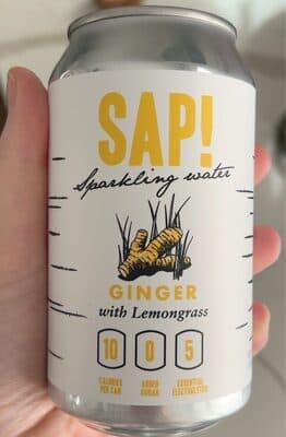 Ginger with Lemongrass Sparkling Water