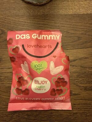 Lovehearts Vegan Cherry Gummy