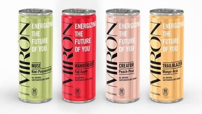 Miron Energy Drink Peach + Pear