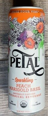 Sparkling Peach Marigold Basil