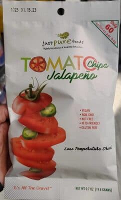 Tomato Jalapeño chips