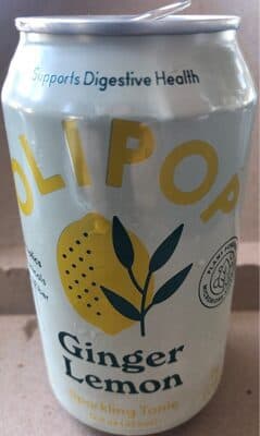 Ginger Lemon Sparkling Tonic