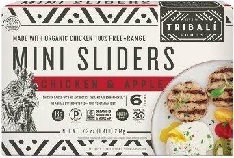 Chicken & Apple Mini Sliders Patties