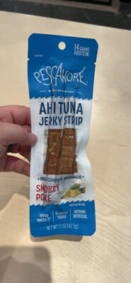 Smokey Poke Ahi Tuna Jerky Strip