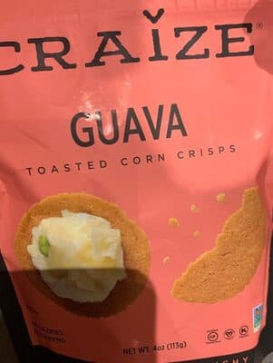Guava Toasted Corn Cracker
