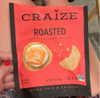 Roasted Corn Extra Thin & Crunchy Toasted Corn Cracker
