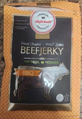 Aufschnitt's beef jerky bbq