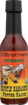 Organic Pepper Sauce, Chipotle Habanero