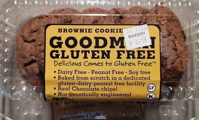 Goodman Gluten Free Brownie Cookie