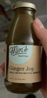 Min’s matcha ginger joy
