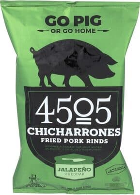 Jalapeno Cheddar Chicharrones Fried Pork Rinds